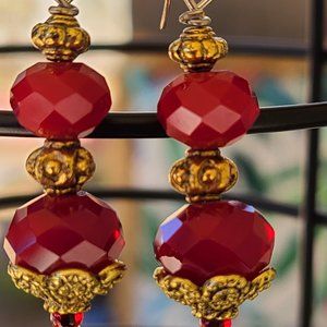 🌟Red Crystal Earrings🌟